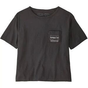 Patagonia Pocket Graphic Black Tee